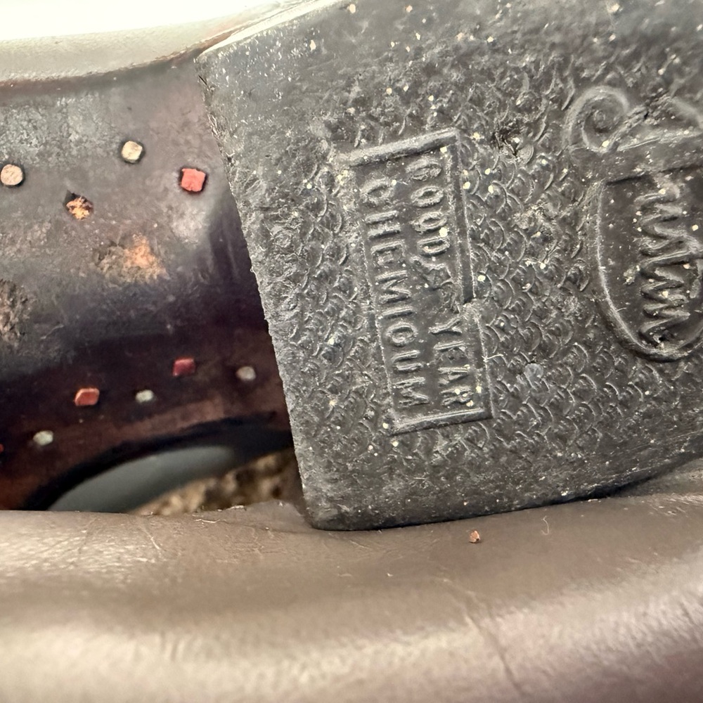 Vintage Justin Gray Leather Cowboy Boots – Women’s 5A Narrow – Made in USA - Picture 6 of 9